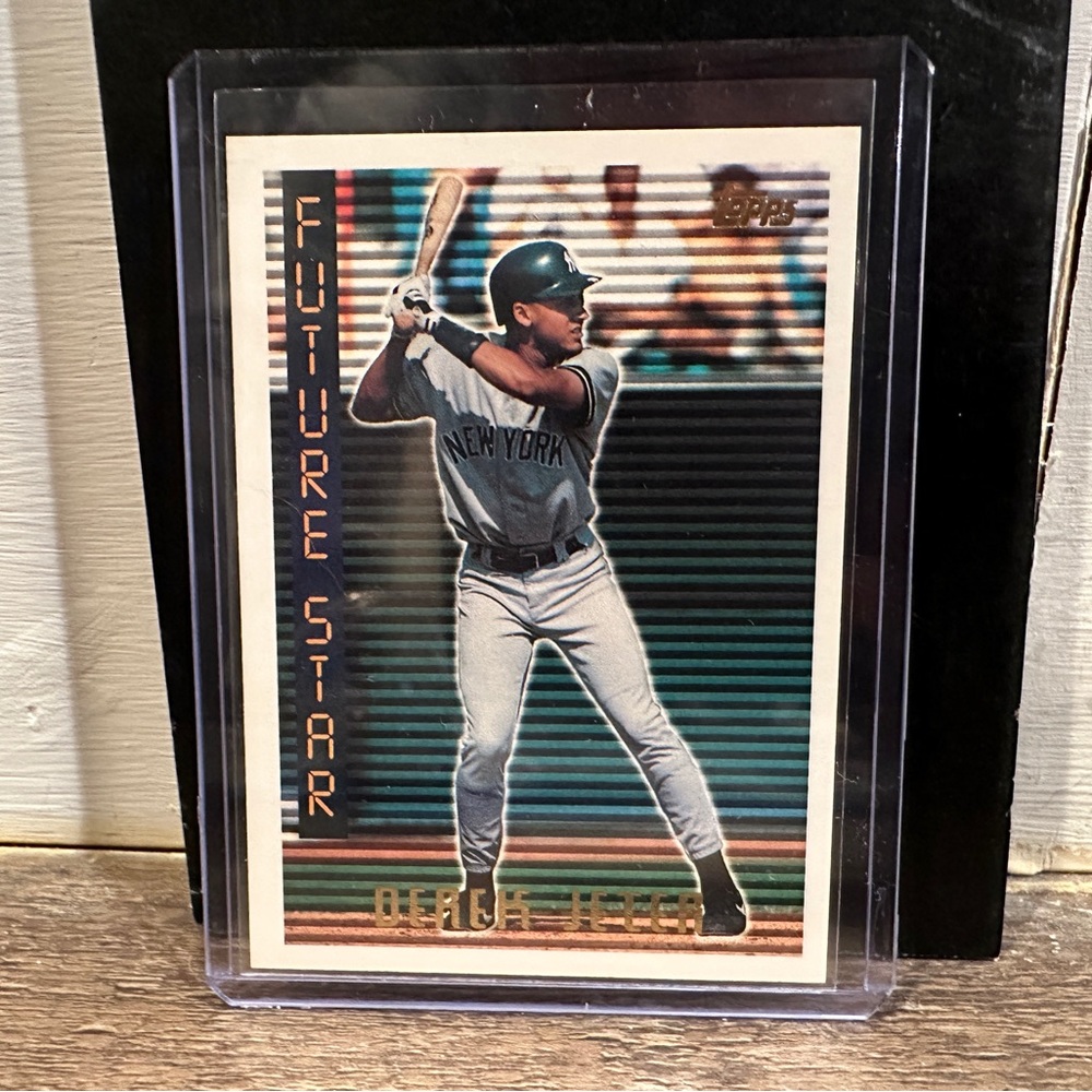 DEREK JETER 1995 TOPPS FUTURE STAR #199 NEW YORK YANKEES MINT CRISP HOF